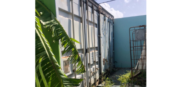 Change complete floor in warehouse container